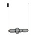 LED пендел ITALUX PND-84283-4-BK MARCO