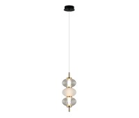 LED пендел ITALUX PND-84938-3-BK TESTA