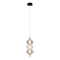LED пендел ITALUX PND-84938-3-BK TESTA