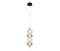 LED пендел ITALUX PND-84938-4V-BK TESTA