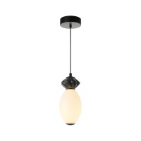 LED пендел ITALUX PND-94921-1B-BK BALOS
