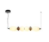 LED пендел ITALUX PND-94921-4A-BK BALOS