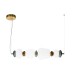 LED пендел ITALUX PND-94981-4A-GD EVANS