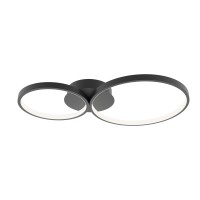 LED плафон ITALUX SPL-20452-2-BK MAVER