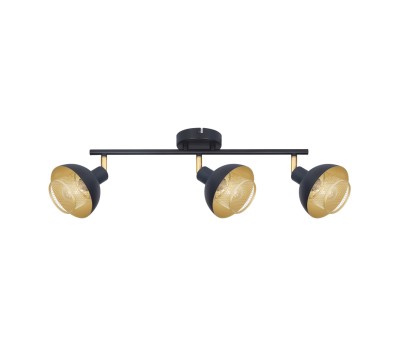 Спот ITALUX SPL-27357-3-BK-GD SAVIO