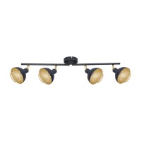 Спот ITALUX SPL-27357-4-BK-GD SAVIO
