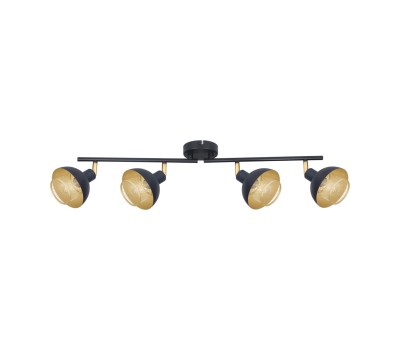 Спот ITALUX SPL-27357-4-BK-GD SAVIO