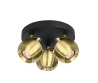 ITALUX SPL-45379-3-BK-BRSS LAFIN