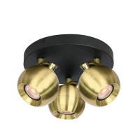 ITALUX SPL-45379-3-BK-BRSS LAFIN