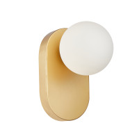 Аплик ITALUX WL-2931-1-GD+WH MORTI