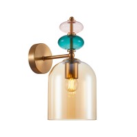 Аплик ITALUX WL-30263-1B-BRO-AMB BUSCO