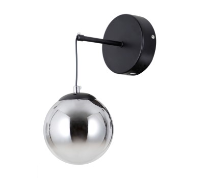 LED аплик ITALUX WL-34381-1-BK VELADA