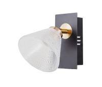 LED спот ITALUX WL-34393-1-BK-HBR ORELLA