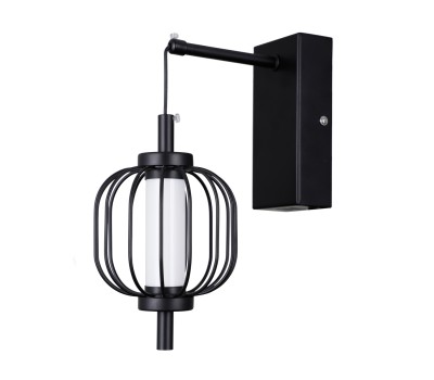 LED аплик ITALUX WL-34405-1-BK PEDRO