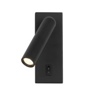 LED аплик с ключ ITALUX WL-46376-1-BK NOVA