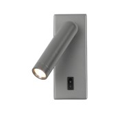LED аплик с ключ ITALUX WL-46376-1-GR NOVA