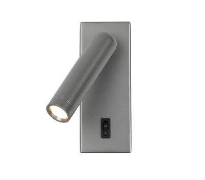 LED аплик с ключ ITALUX WL-46376-1-GR NOVA