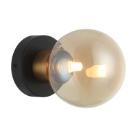 Аплик ITALUX WL-5225-1-BRO-AMB BLETTER