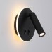 LED аплик с ключ ITALUX WL-53742-1-BK FURLA