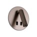 LED аплик с ключ ITALUX WL-53742-1-CF FURLA