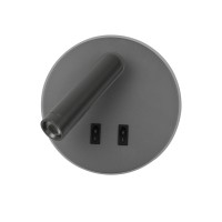 LED аплик с ключ ITALUX WL-53742-1-GR FURLA