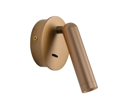 LED аплик с ключ ITALUX WL-64834-1-GD CARDA