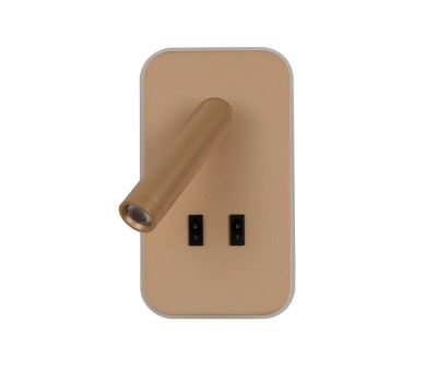 LED аплик с ключ ITALUX WL-83957-1-GD DORIA