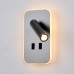 LED аплик с ключ ITALUX WL-83957-1-GR DORIA