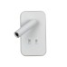 LED аплик с ключ ITALUX WL-83957-1-WH DORIA