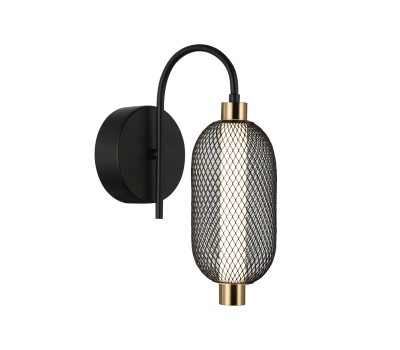LED аплик ITALUX WL-84283-1-BK MARCO