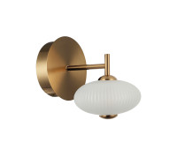 LED аплик ITALUX WL-8545-1-BK-GD NICO