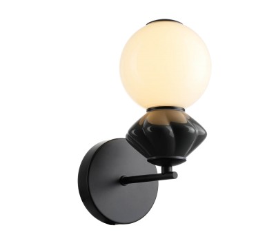 LED аплик ITALUX WL-94921-1B-BK BALOS