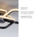 LED плафон JUST LIGHT 14117-18 SEVENT