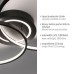 LED плафон JUST LIGHT 14540-18 ASMINA