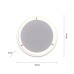 LED плафон JUST LIGHT 15391-60 RITUS