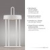 LED градинска настолна лампа JUST LIGHT 19300-16 ANSELM
