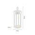 LED градинска настолна лампа JUST LIGHT 19300-16 ANSELM
