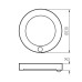 KANLUX 24605 ERGA PIR 17W LED CCT-B BLACK
