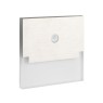 LED луна за вграждане в стена с датчик за движение Kanlux 27374 Sabik Led PIR WW 12V