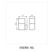 KANLUX 29010 VADRA 16L-UP
