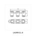 KANLUX 29124 LAURIN EL-3L W