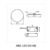 LED панел за вграждане Kanlux 29580 Arel LED DO 6W-NW