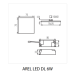 LED панел за вграждане Kanlux 29582 Arel LED DL 6W-NW