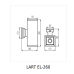KANLUX 29833 LART EL-260 GR