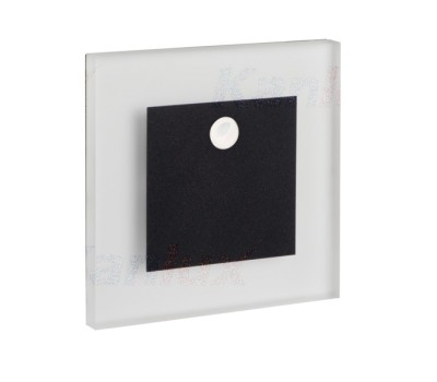 LED луна за вграждане в стена с датчик за движение Kanlux 29857 Apus Led PIR B-WW