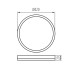 KANLUX 31504 AZPO LED 22W-NW-O-W WHITE IP54