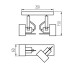 Kanlux 34922 SONDA II EL-2L B