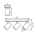 Kanlux 35695 EVALO EL-3I B-SR