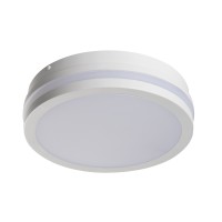 LED фасаден плафон с датчик за движение KANLUX 38777 BENO 12W-18W CCT-O-SEW 3000K - 3500K - 4000K IP65