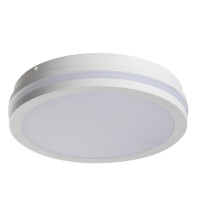LED фасаден плафон с датчик за движение KANLUX 38785 BENO 24W-30W CCT-O-SEW 3000K - 3500K - 4000K IP65
